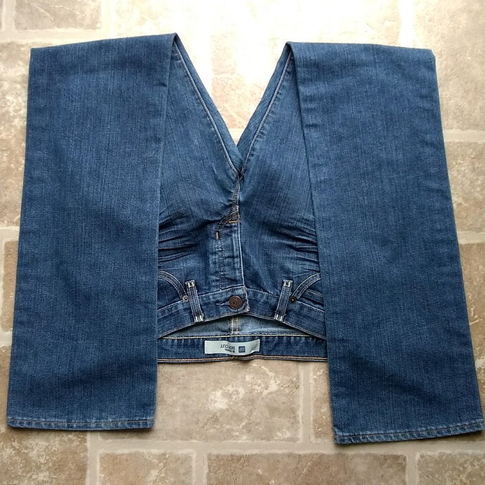 SOLD ~ GAP Original Boy Cut Button Fly Blue Jeans - Picture 4 of 8